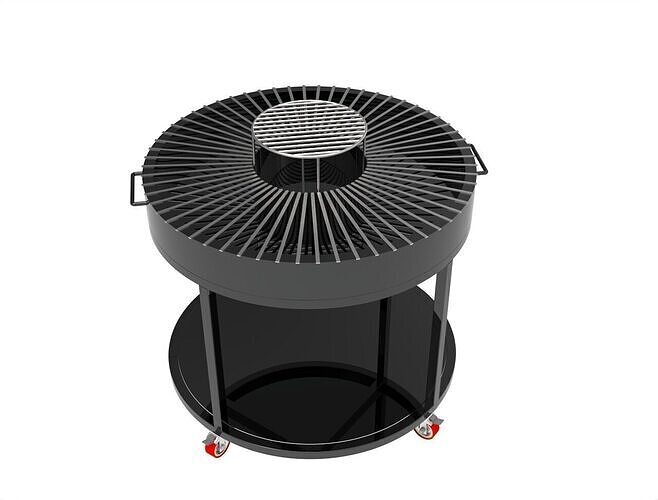 BBQ-ROUND 1200 3D model