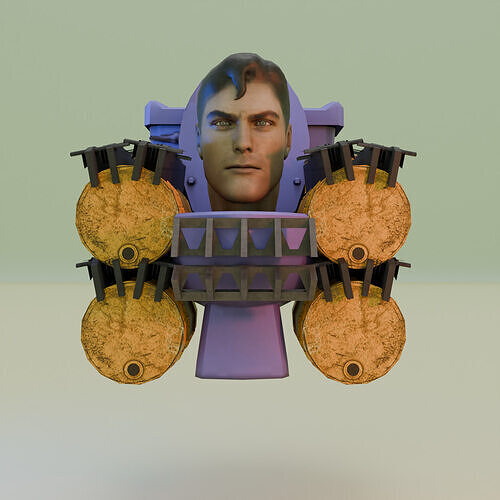  acid starman skibidi toilet 3D model