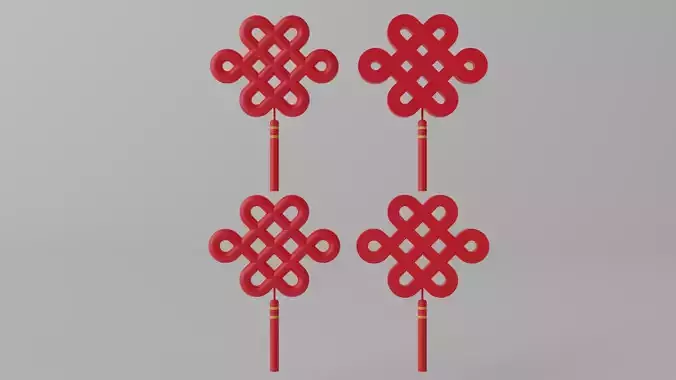 Cartoon Chinese Knot