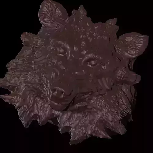 Detailed Sculpt Fox Head Ring and Pendant