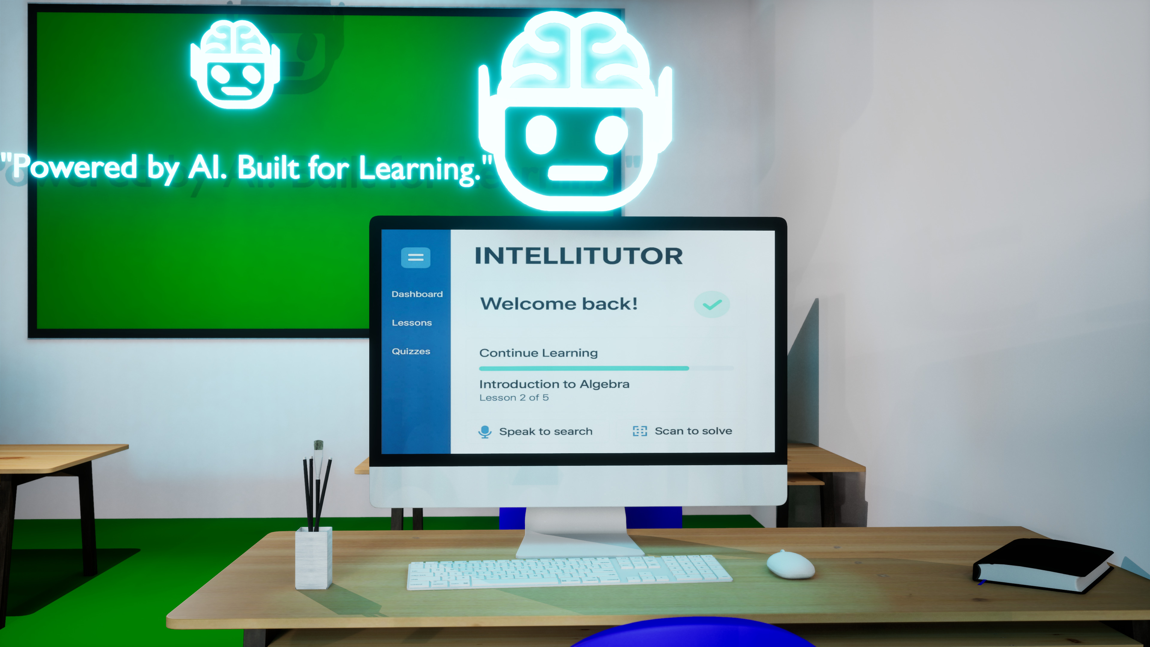 Modern Classroom 3D Model 3D model_3