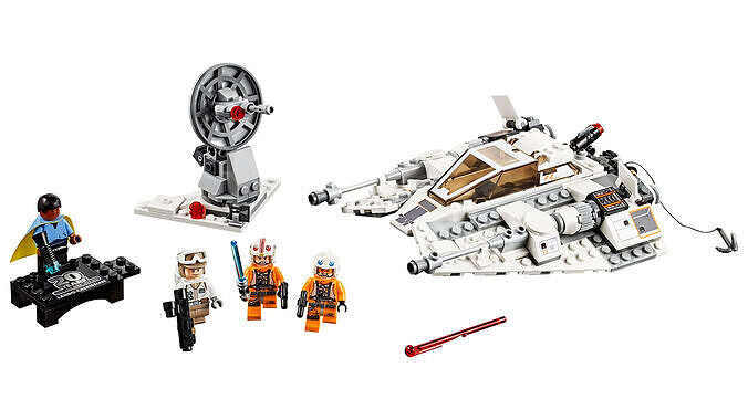 TwindBricks3D - 75259 Snowspeeder 3D print model