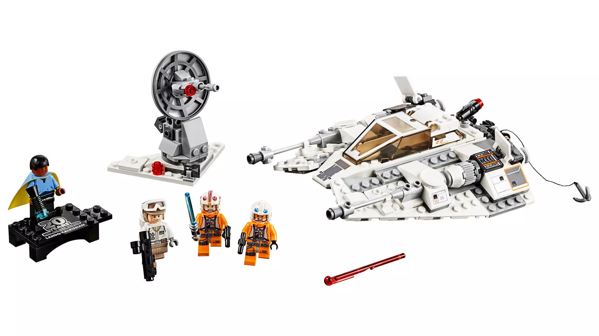 TwindBricks3D - 75259 Snowspeeder 3D print model