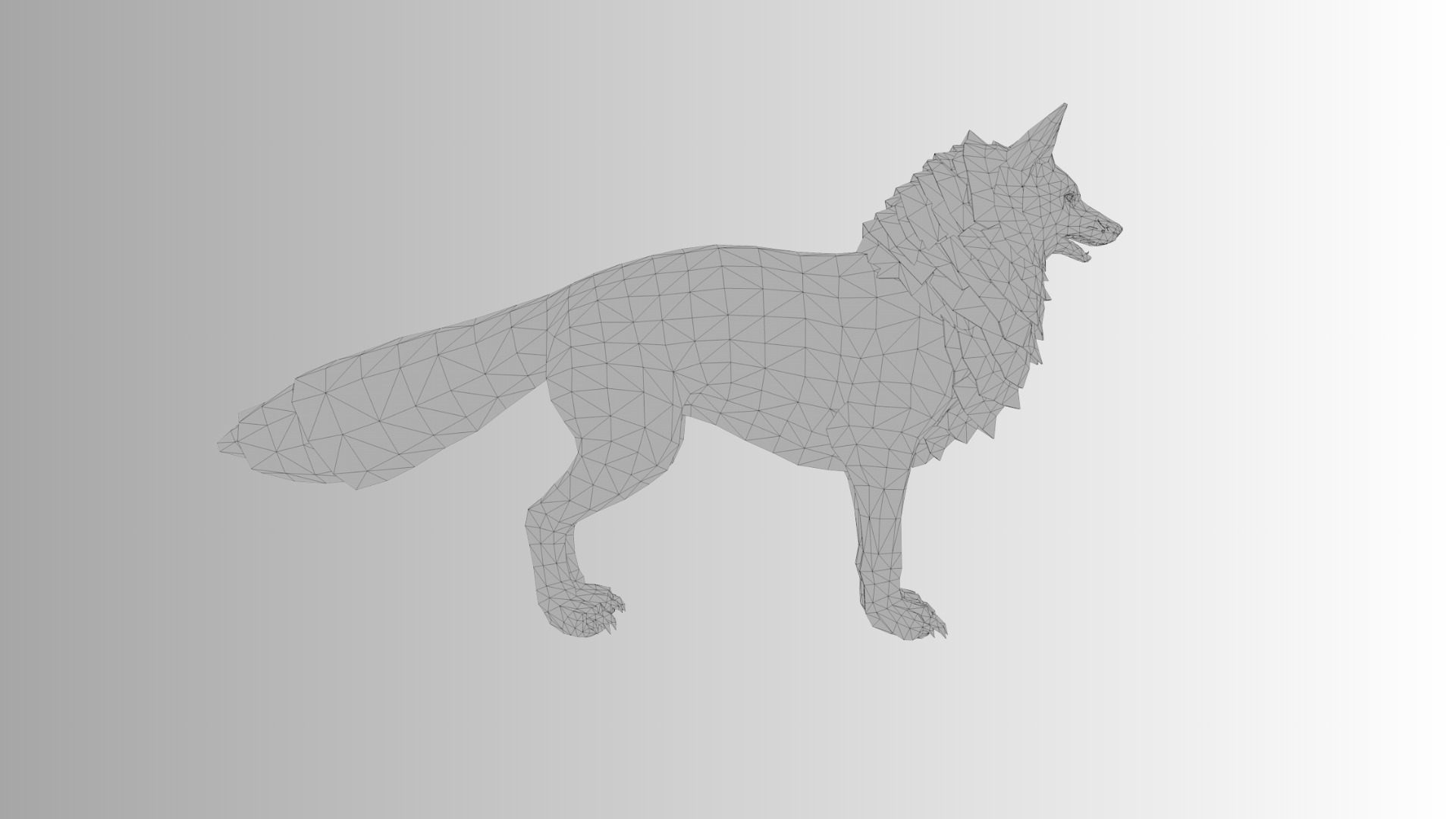 Stylized Fox 3D Model  Game Ready Multiple Colors  Low-poly 3D model_5