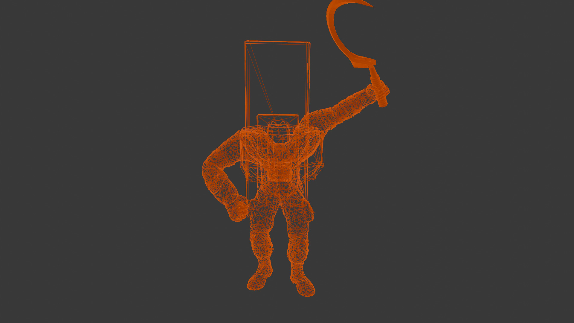 SWAT Mutant Skibidi Toilet 3D model_6