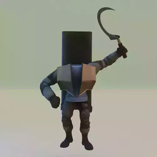 SWAT Mutant Skibidi Toilet 3D model SWAT Mutant Skibidi Toilet 3D model