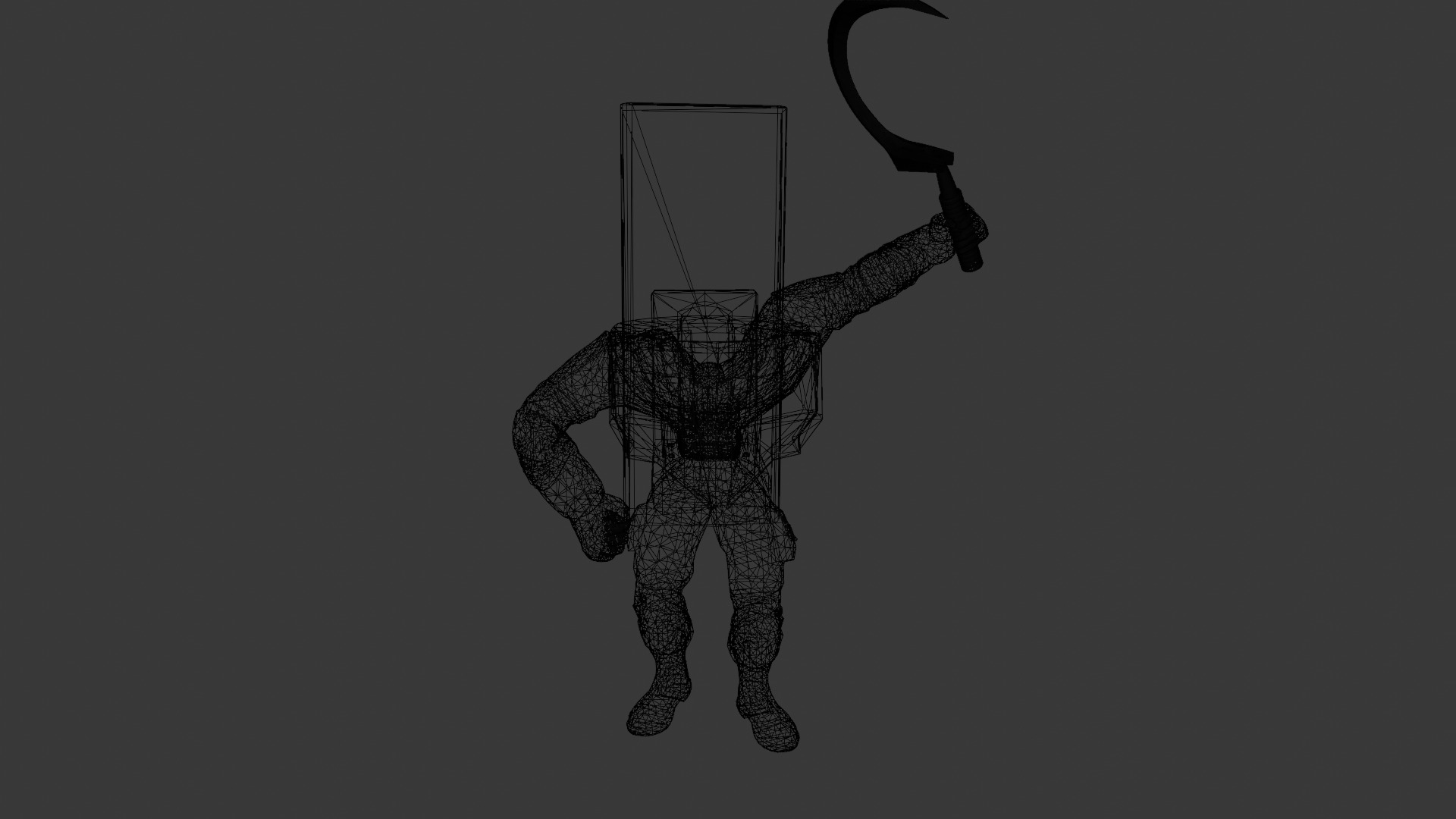 SWAT Mutant Skibidi Toilet 3D model_7