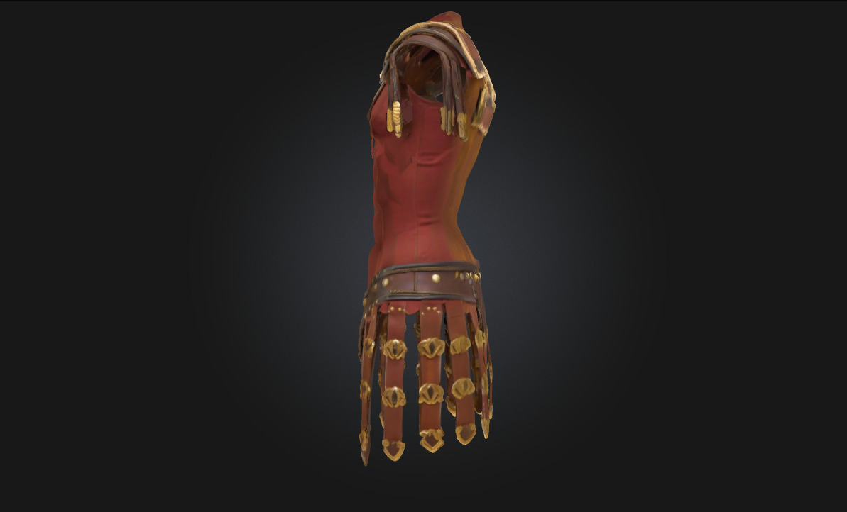 Gladiator Armor Historical Battlewear Model for Combat 3D model_1