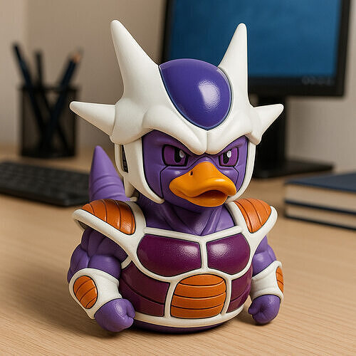 Rubber Duck - Dragon Ball Z Cooler model - 3d print 3D print model
