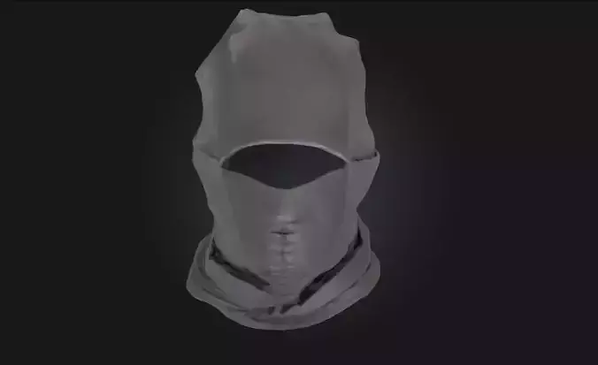 Enigmatic Shroud Mysterious Cloak Model for Fantasy 