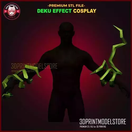 Dark Deku Cosplay - Anime Effect - Lightning - My Hero Academia
