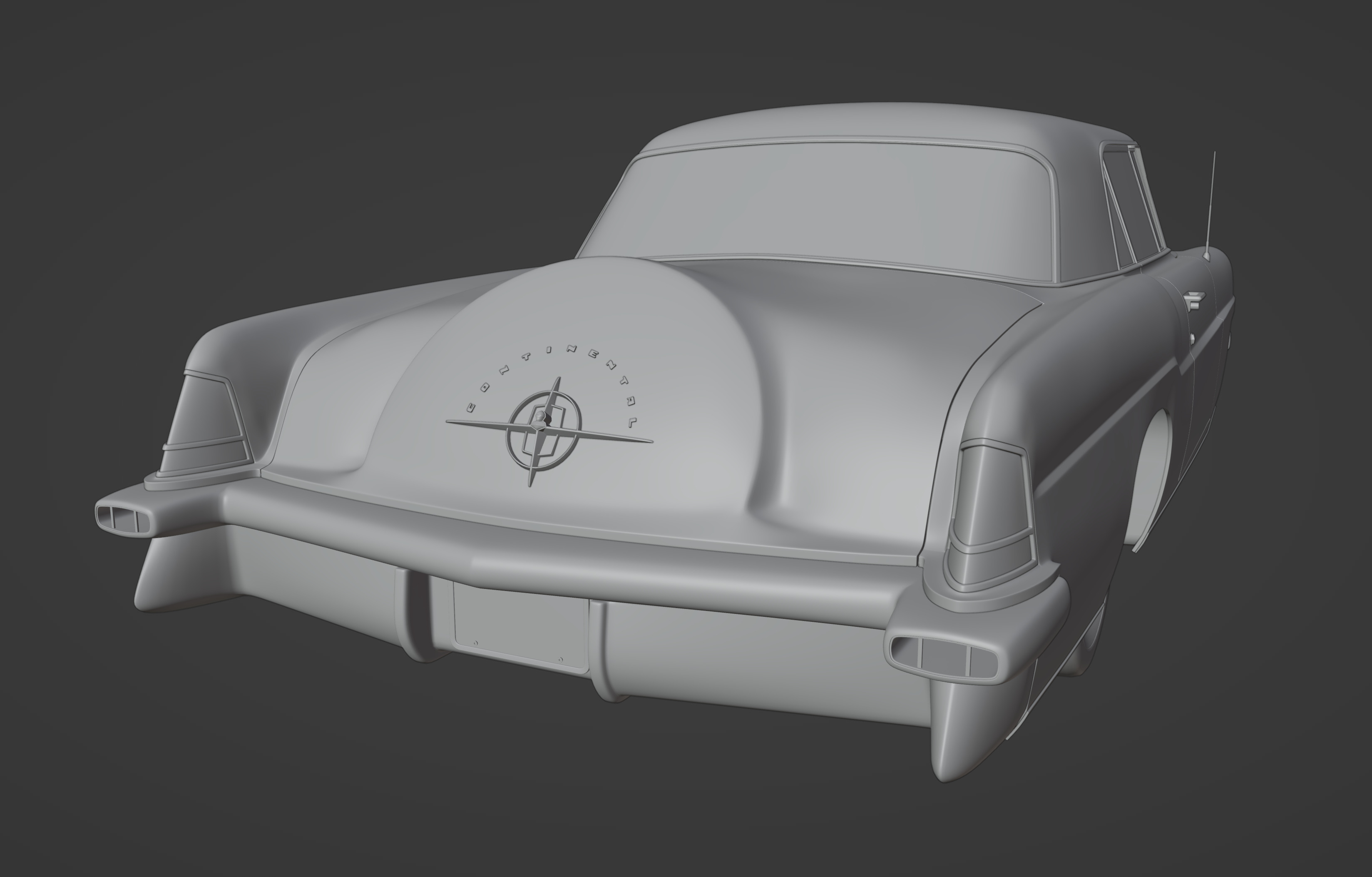 1956 Lincoln Continental Mark II 3D model_21