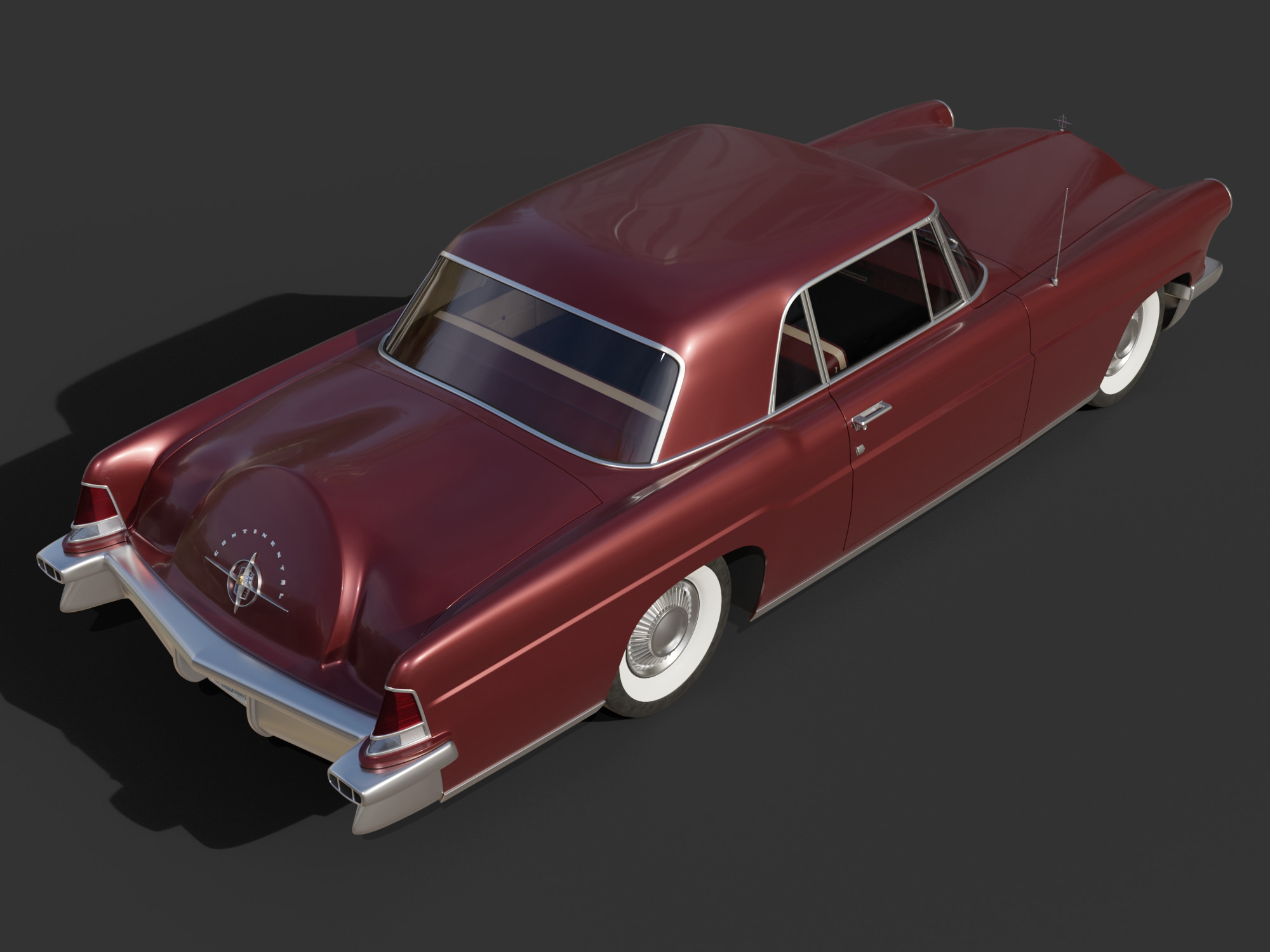 1956 Lincoln Continental Mark II 3D model_15
