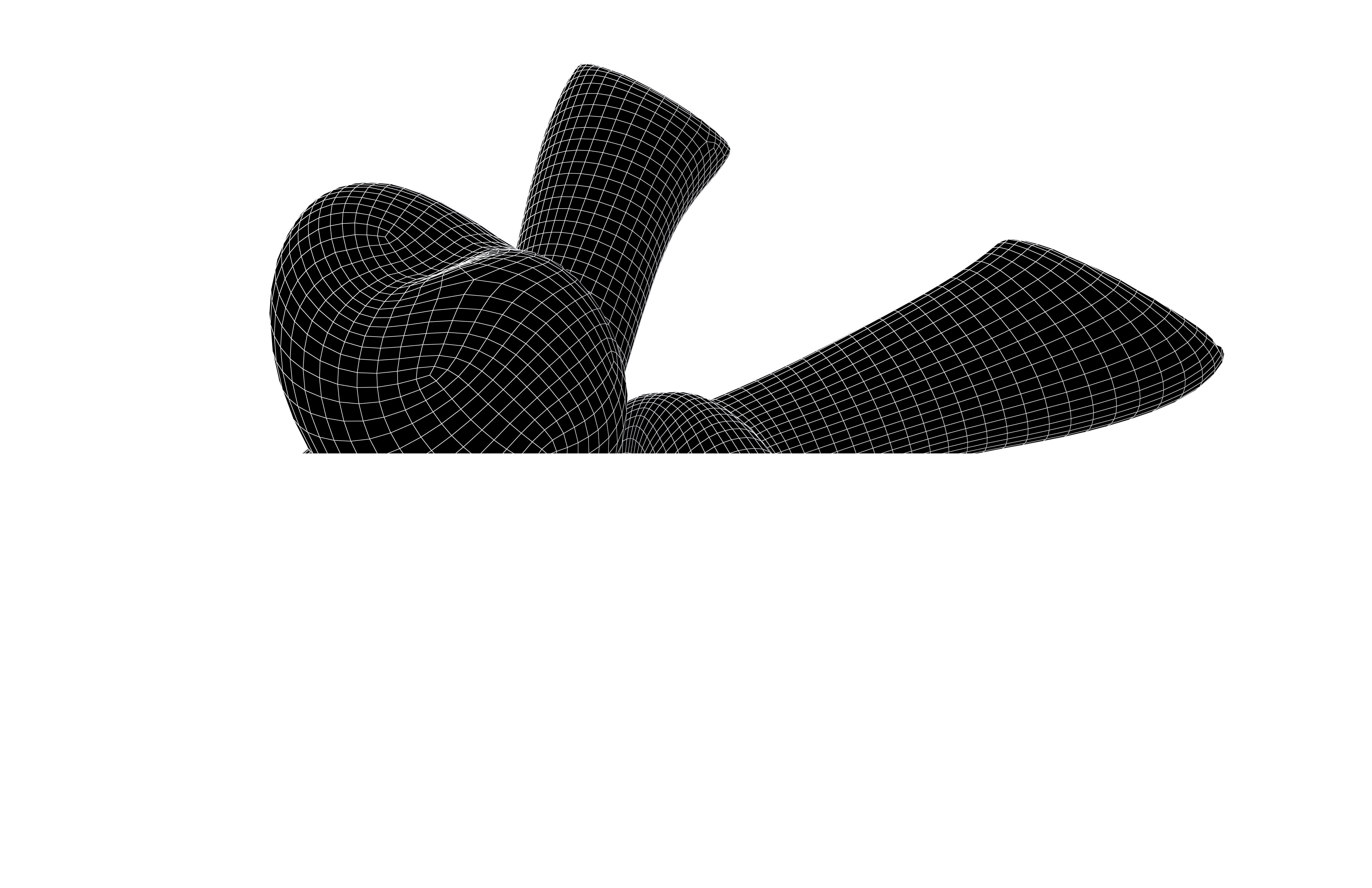 Holding Heart with Both Hands Icon v1 003 Low-poly 3D model_8