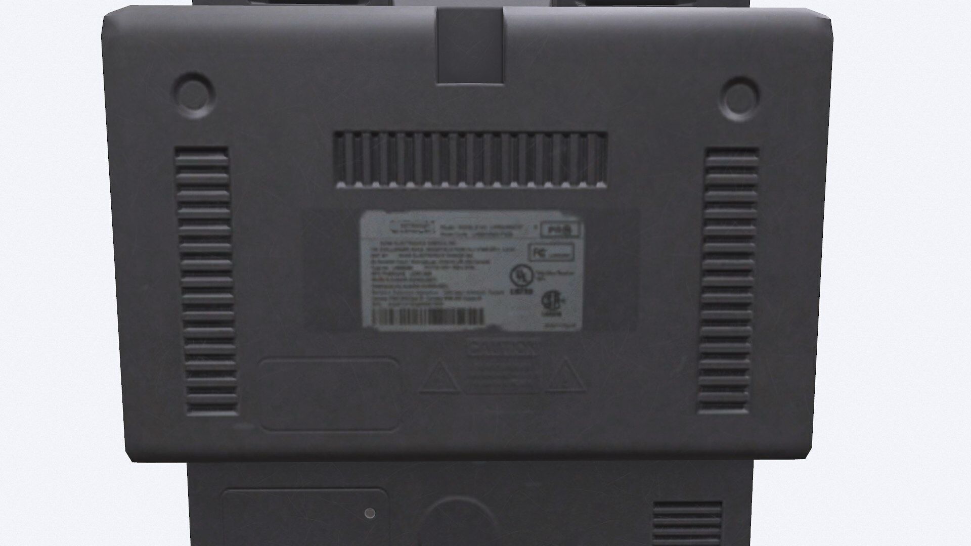 Old CRT TV Low-poly PBR Low-poly 3D model_25