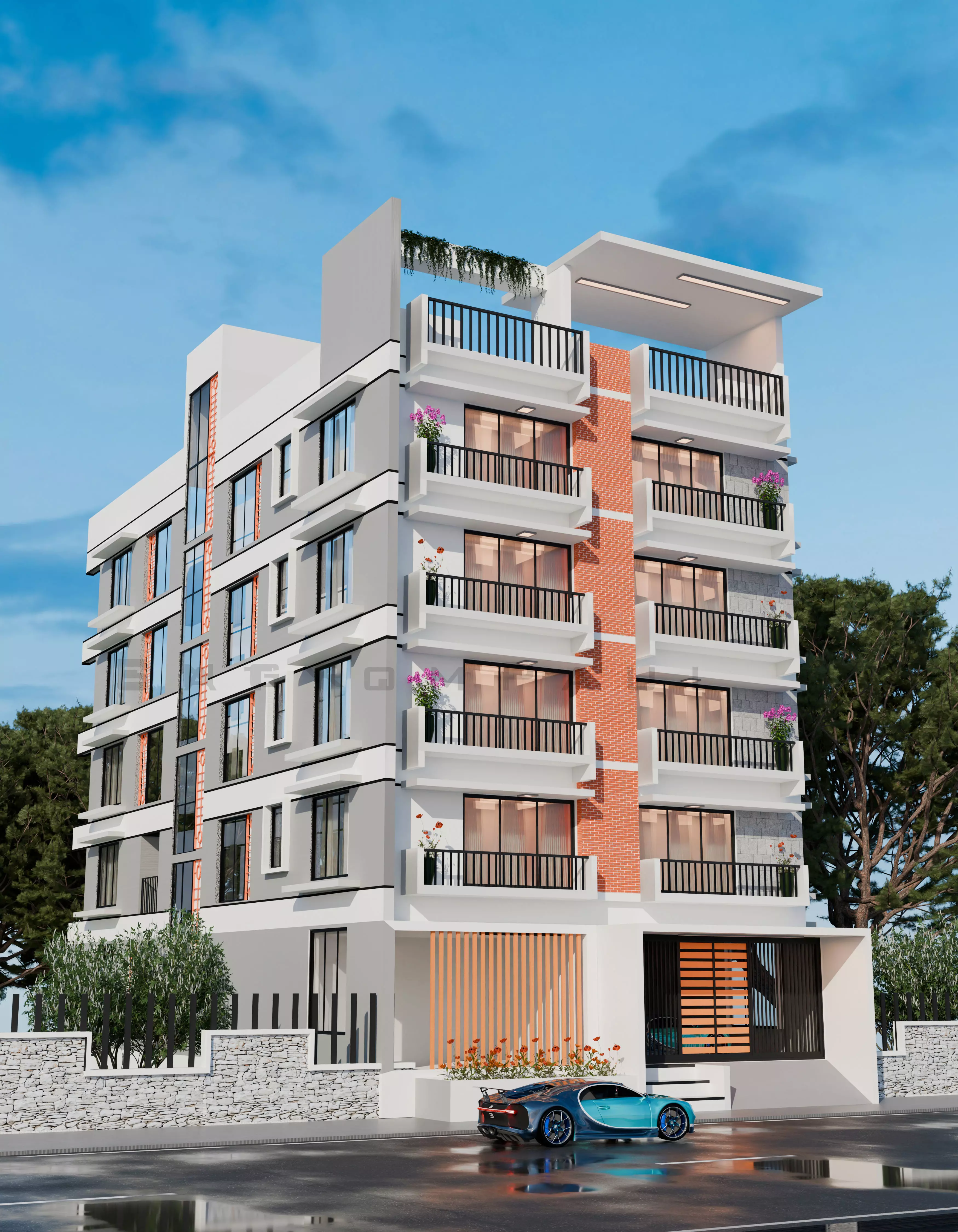 House exterior 3D model_0