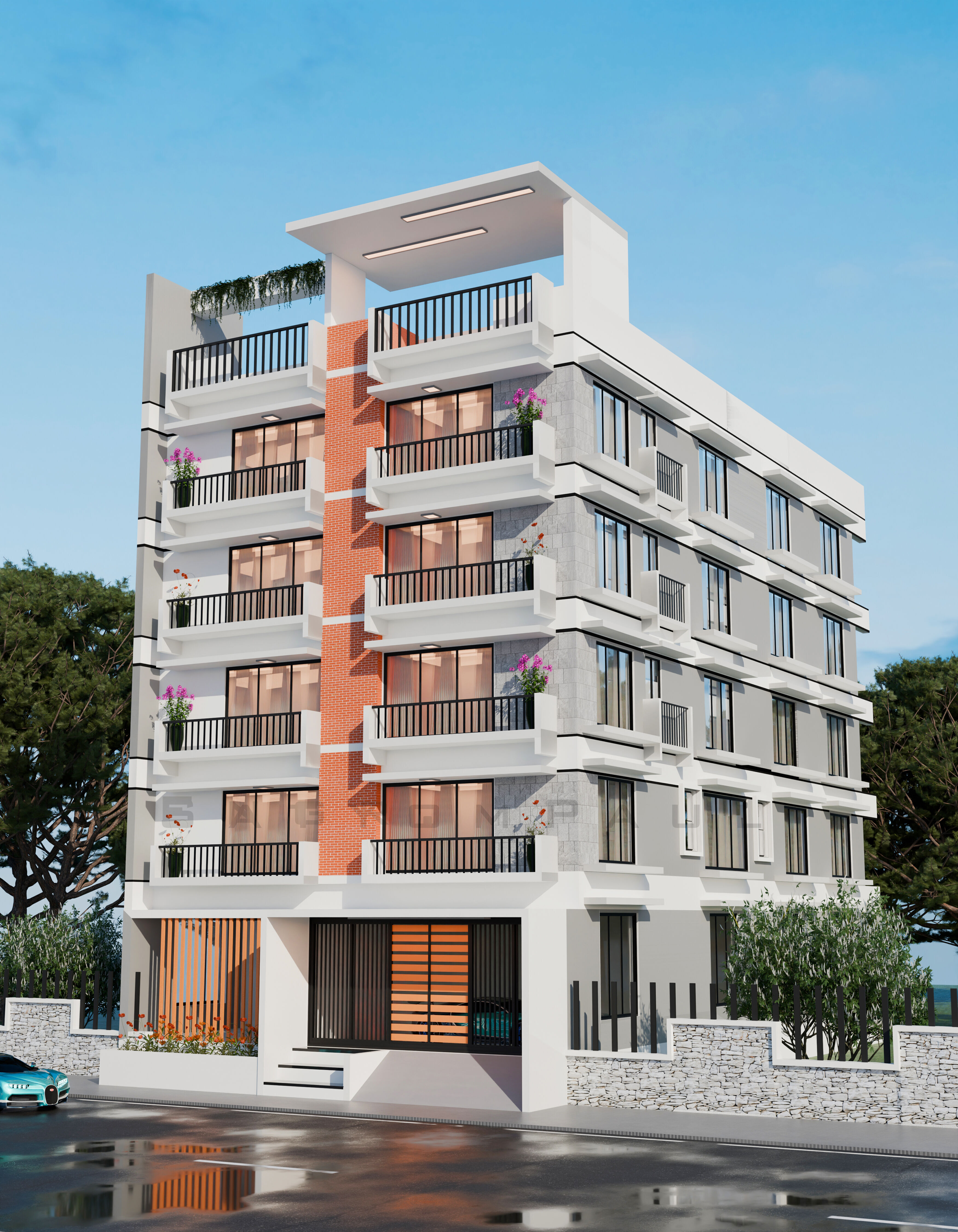 House exterior 3D model_1