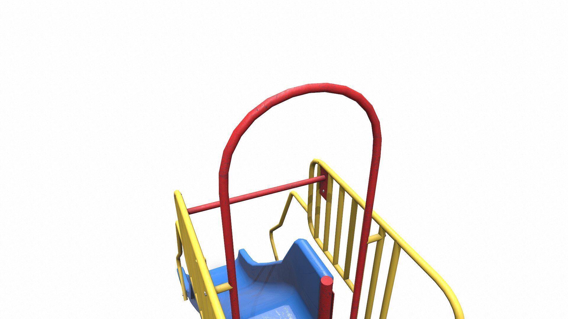 Slide Low-poly PBR Low-poly 3D model_30