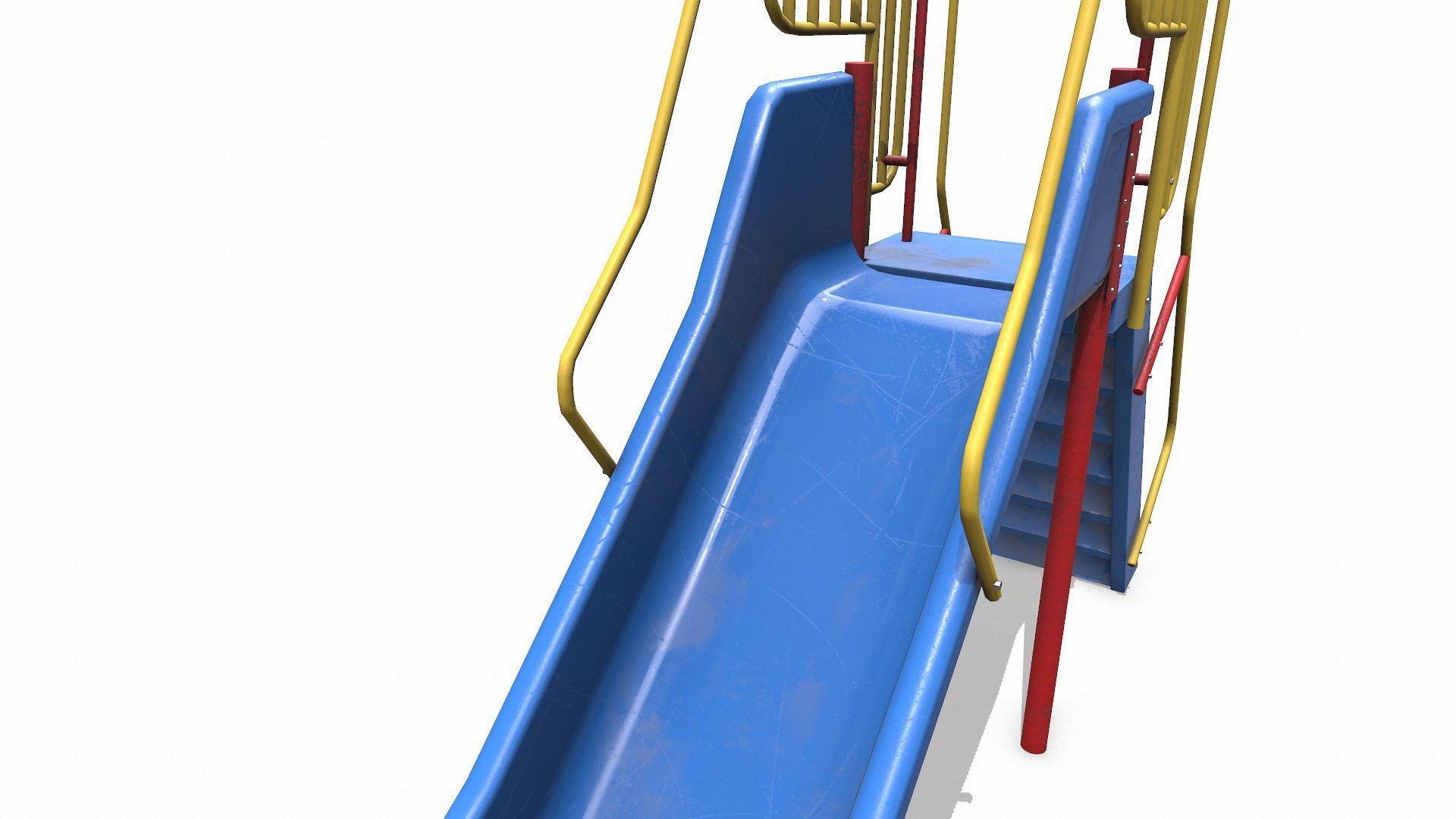 Slide Low-poly PBR Low-poly 3D model_15