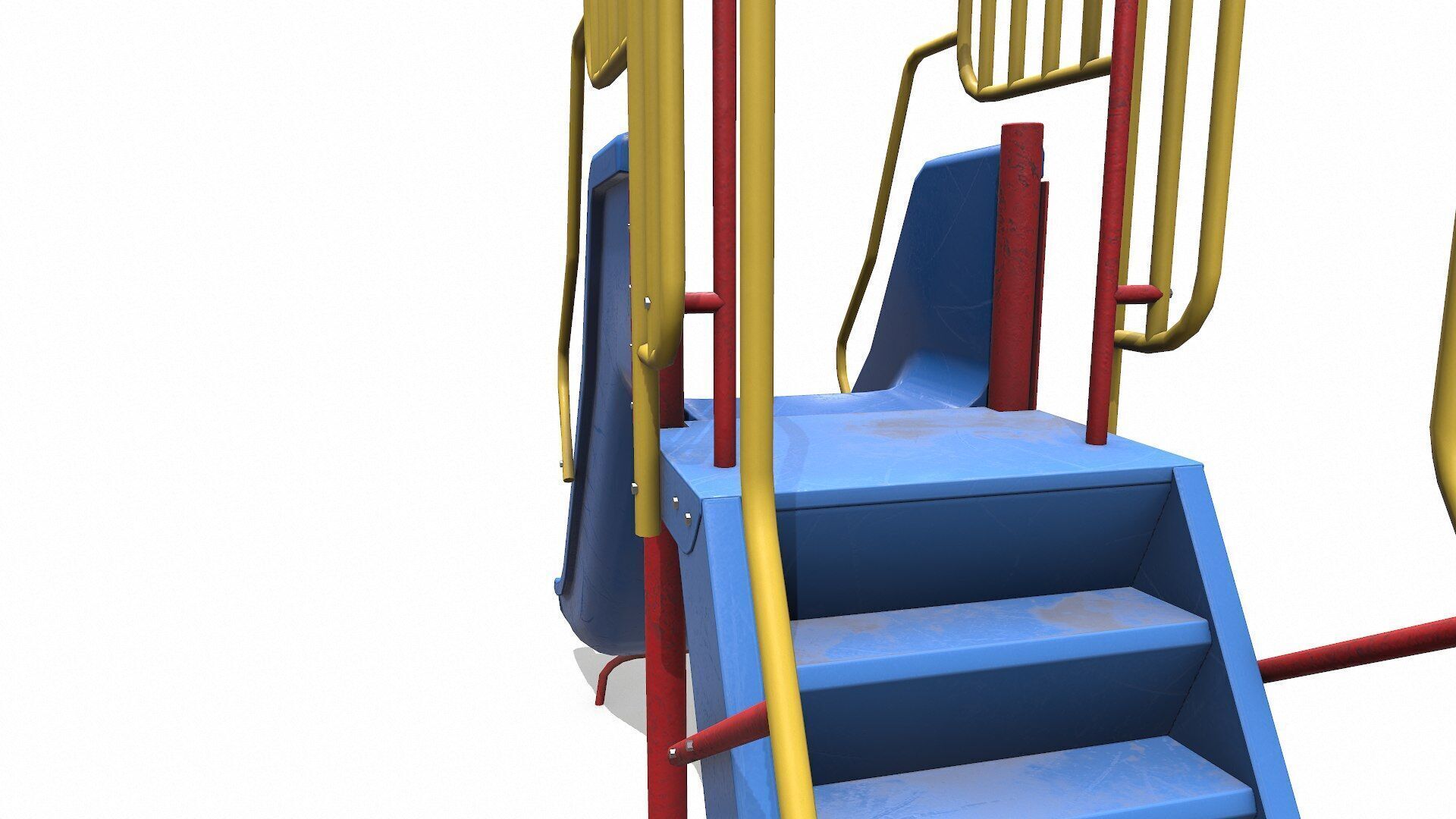 Slide Low-poly PBR Low-poly 3D model_28