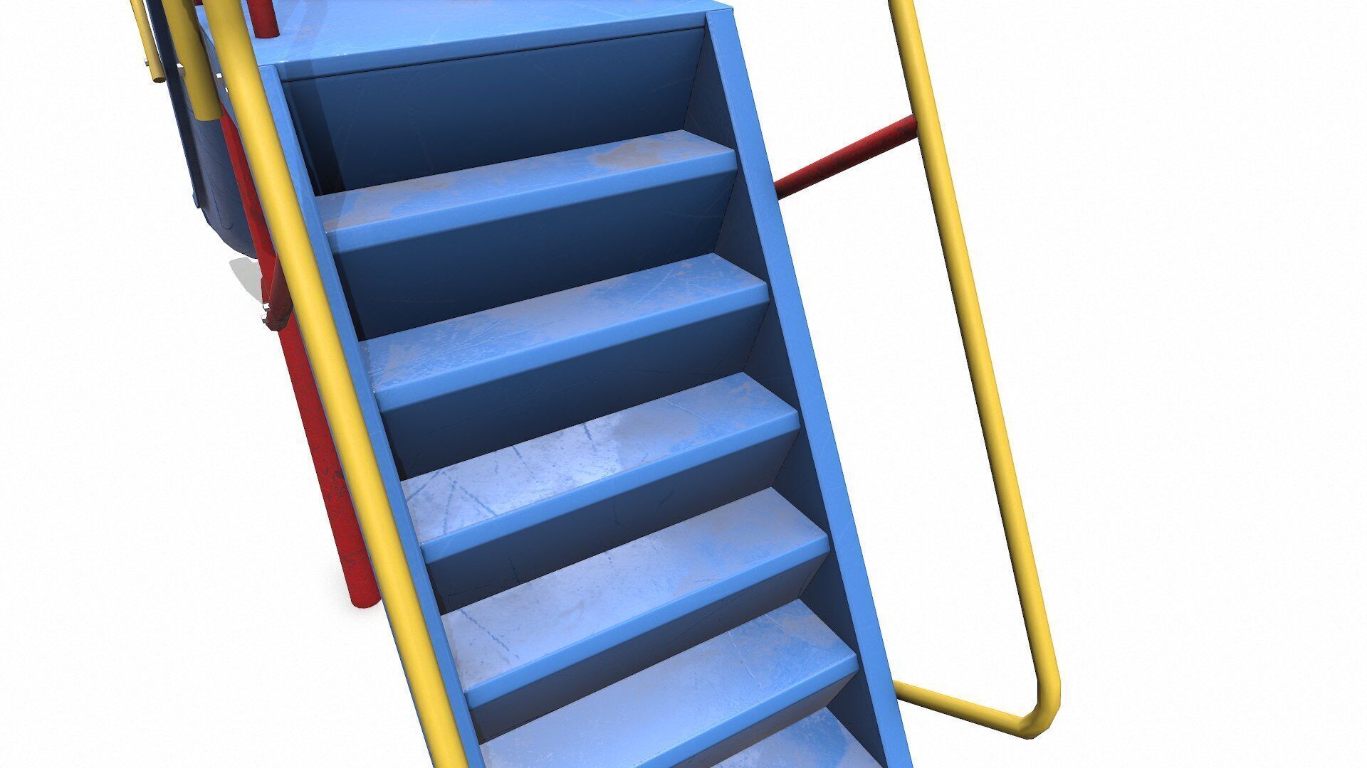 Slide Low-poly PBR Low-poly 3D model_18