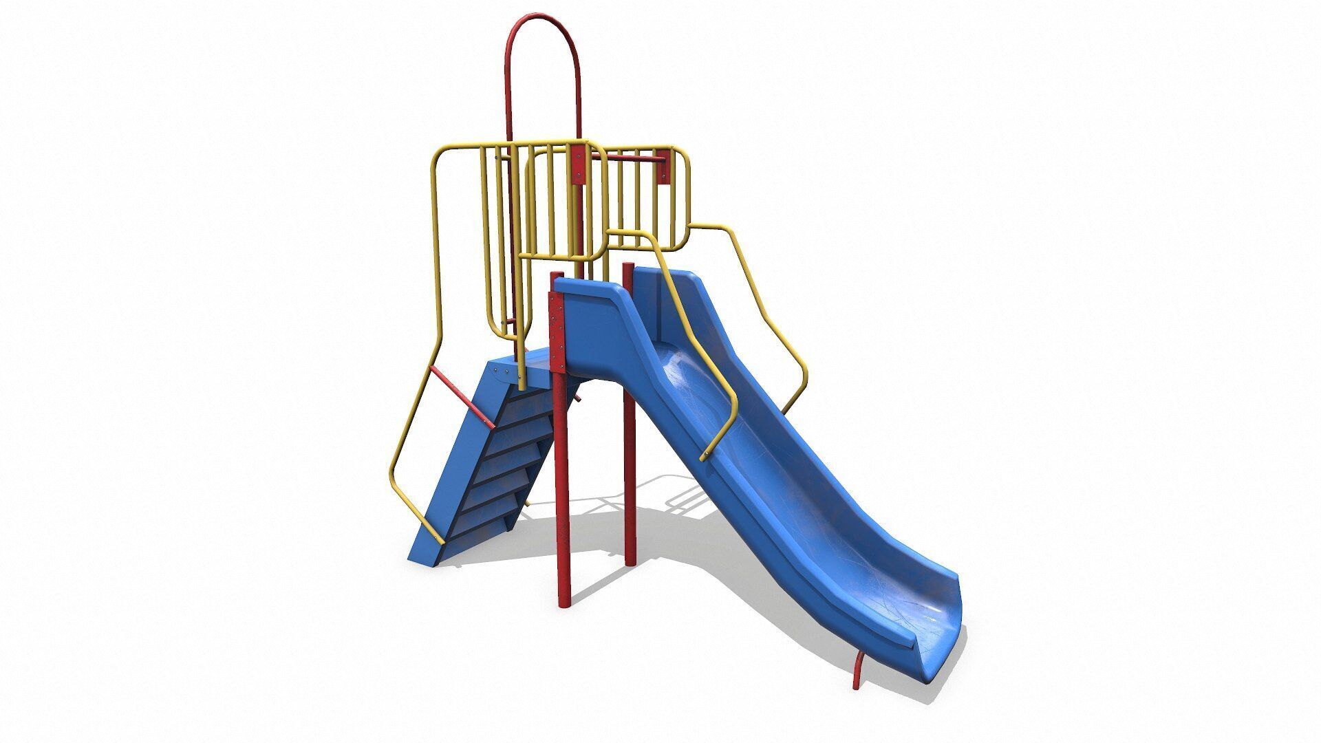 Slide Low-poly PBR Low-poly 3D model_12