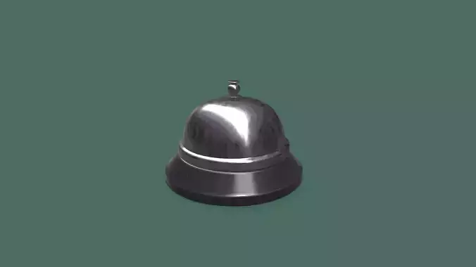 Service Bell Low-poly PBR