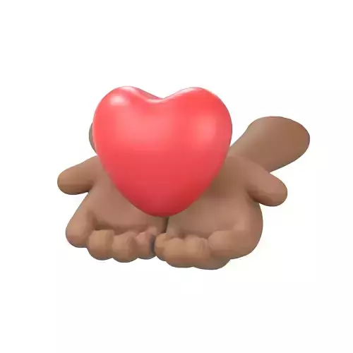 Holding Heart with Both Hands Icon v1 004