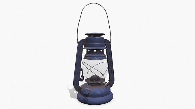 Old Lantern PBR Low-poly 3D model