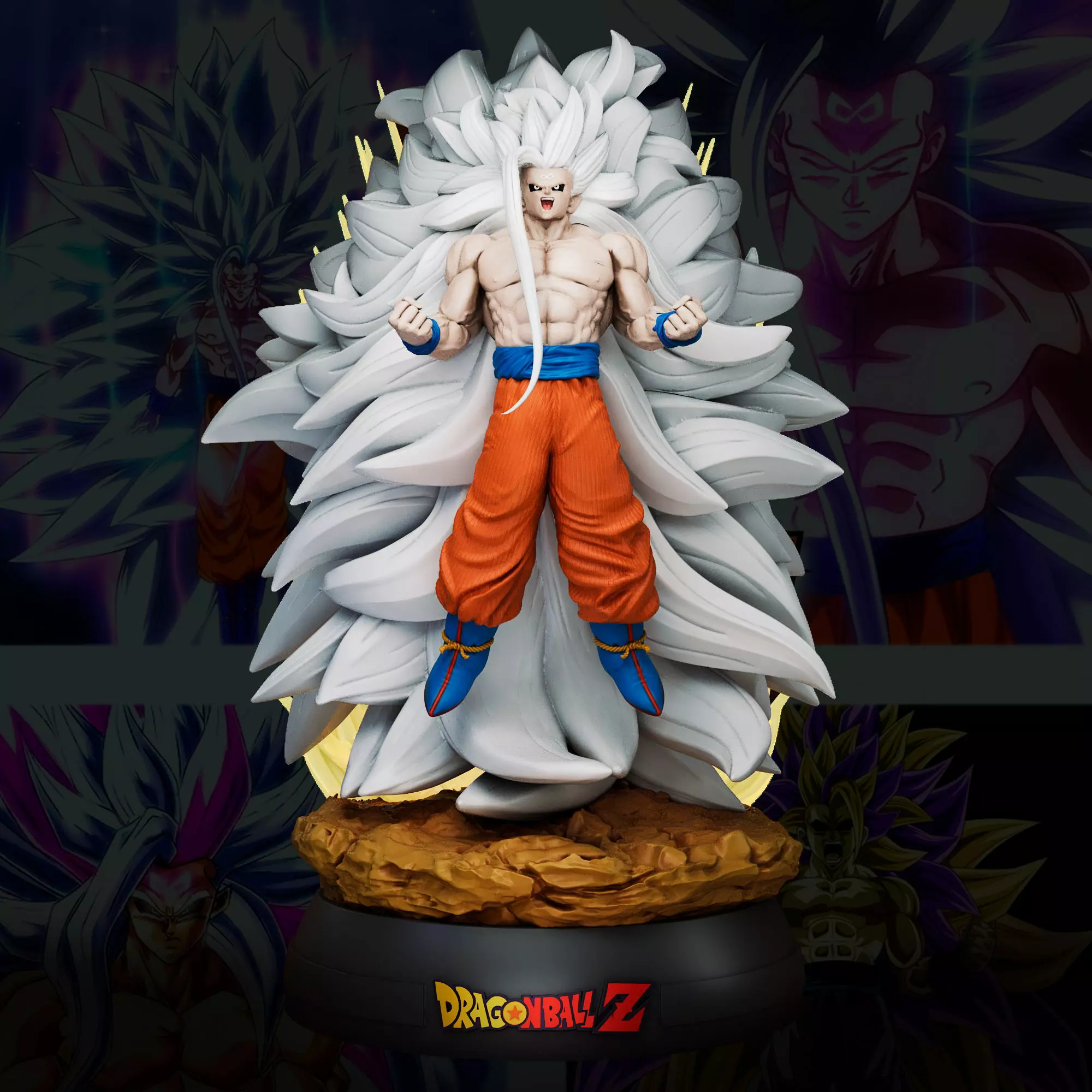 goku infinity 3D print model_0