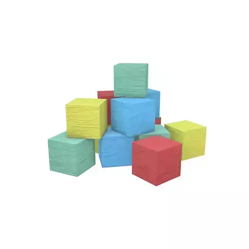Colored Cubes Toys v1 002