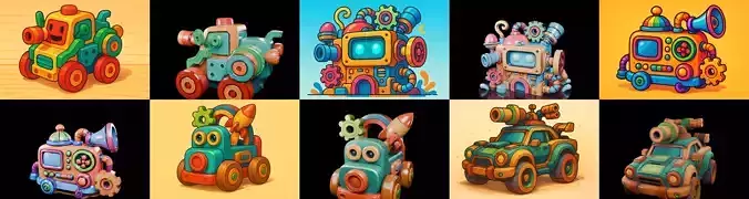 Wood Toy bundle 20 pack 100 glb