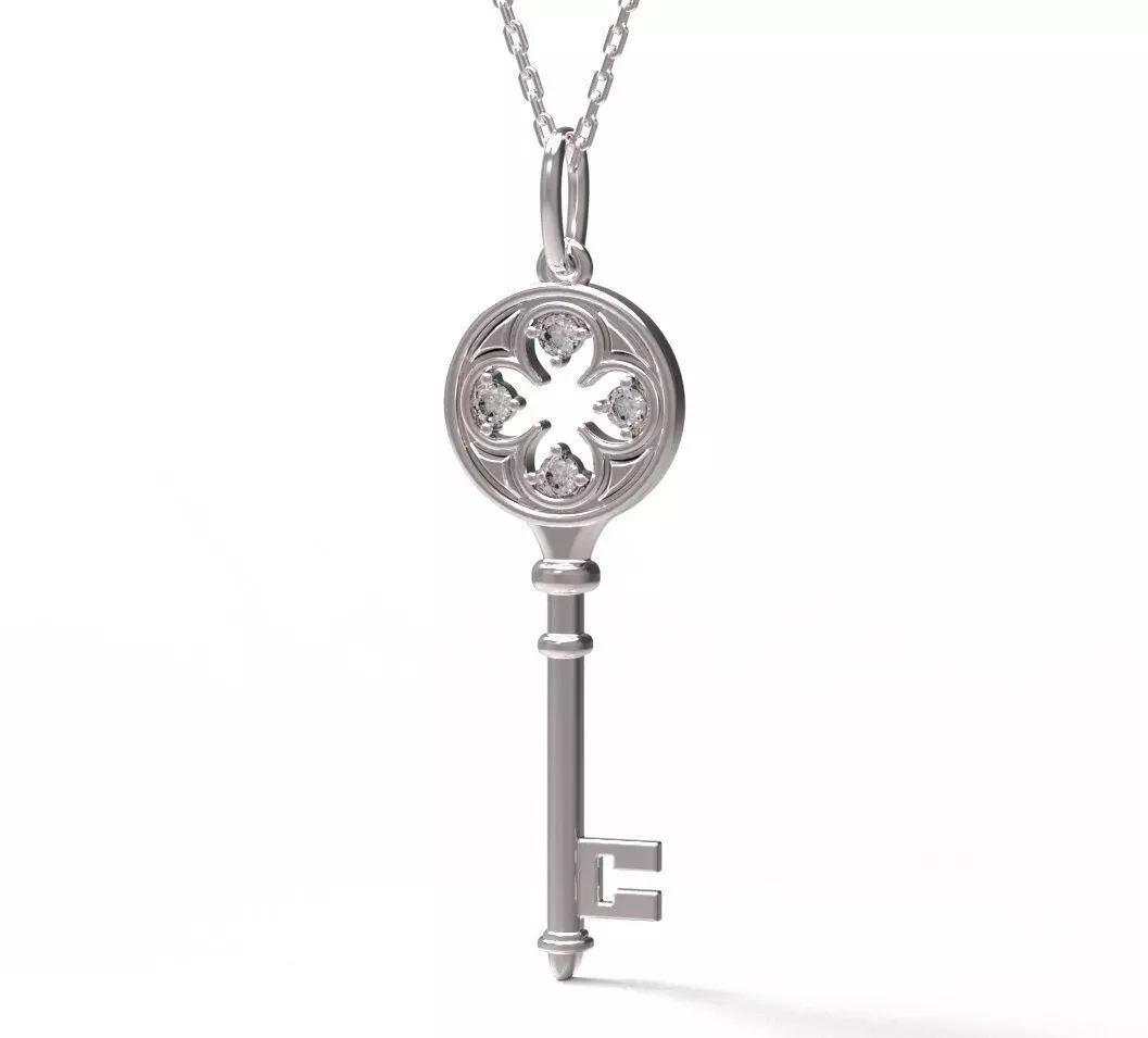 Key pendant 125 3D print model