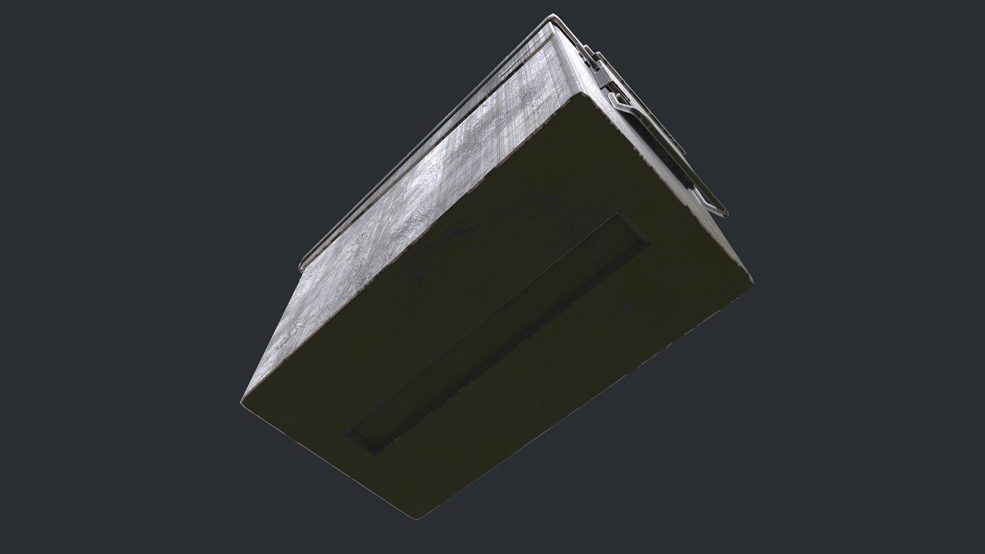 Military Supply Box Low-poly PBR Low-poly 3D model_57