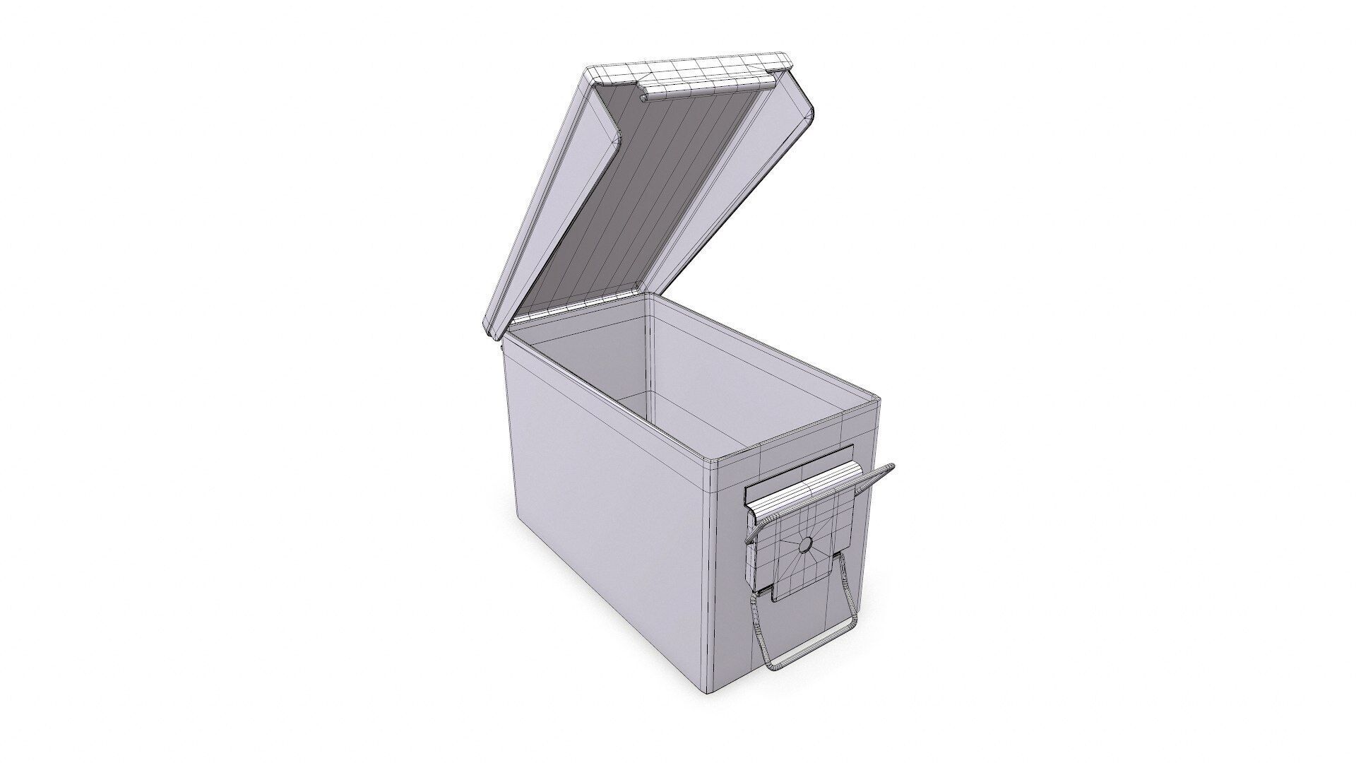 Military Supply Box Low-poly PBR Low-poly 3D model_62