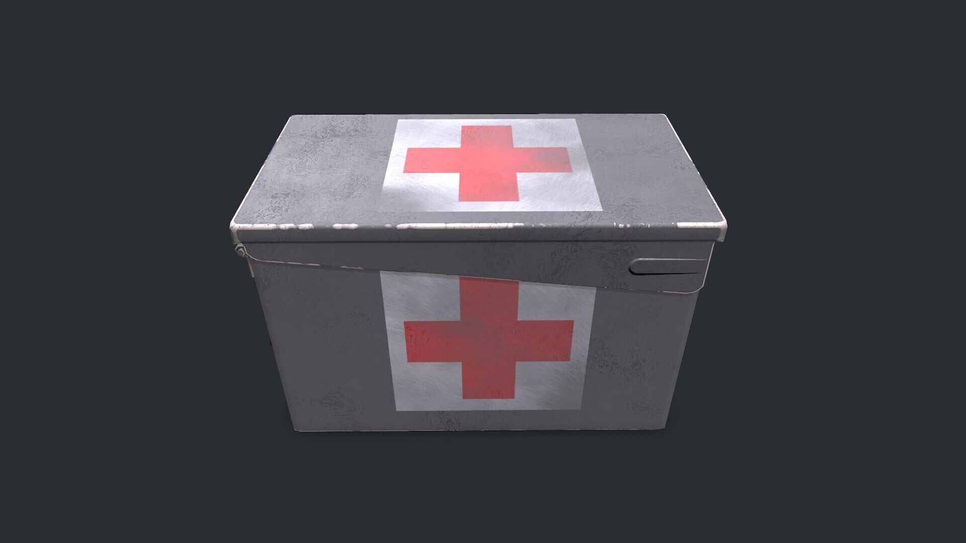 Military Supply Box Low-poly PBR Low-poly 3D model_52