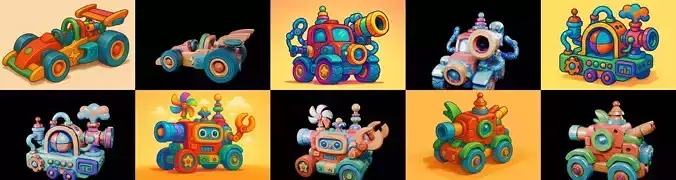 Wood Toy bundle 12 pack 100 glb