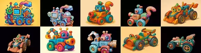 Wood Toy bundle 1 pack 100 glb