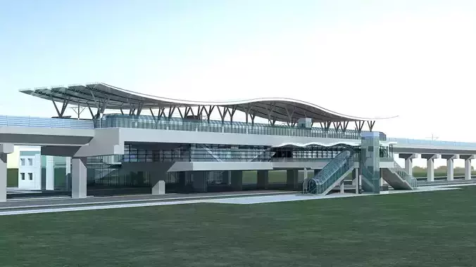 Light Rail Station 01