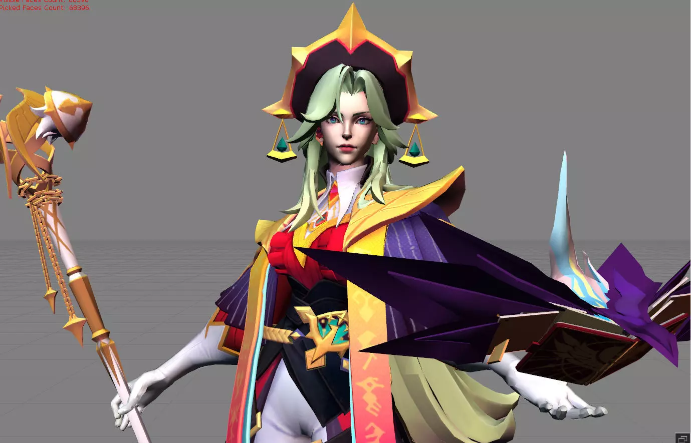 Pharsa Neobeast Pharsa Low-poly 3D model