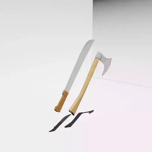 Axe ANd machete