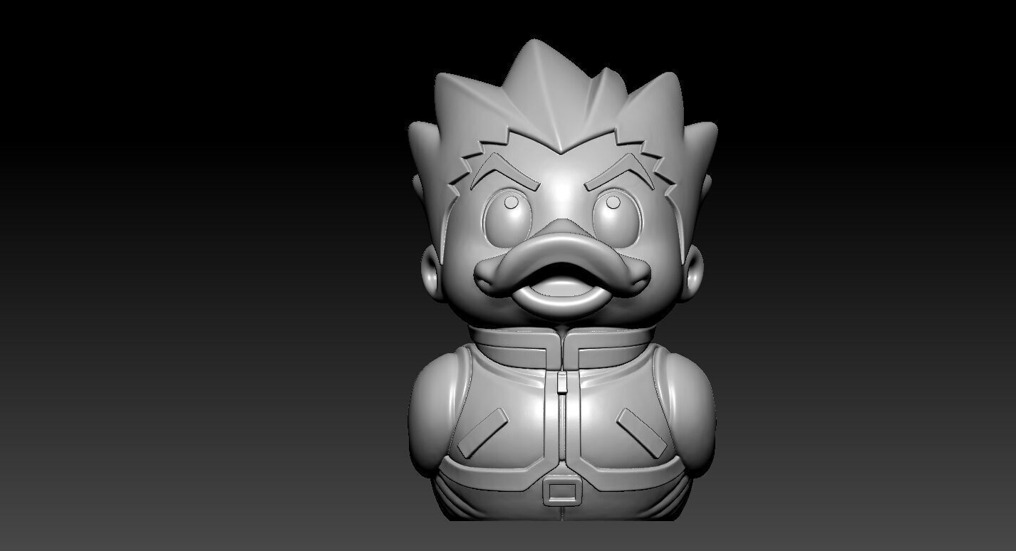 Rubber Duck - Hunter x Hunter - Gon Freecss - 3d print 3D print model_3