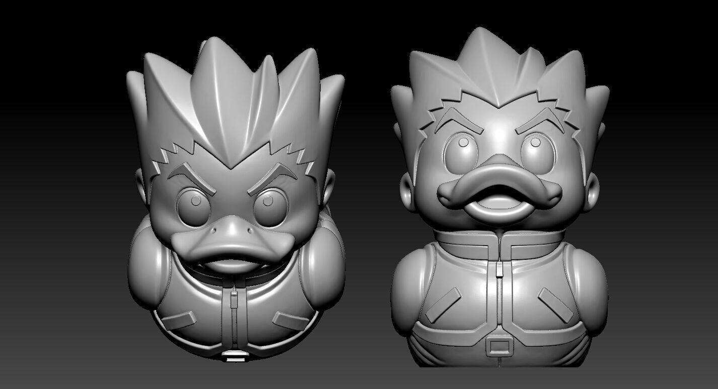 Rubber Duck - Hunter x Hunter - Gon Freecss - 3d print 3D print model_2