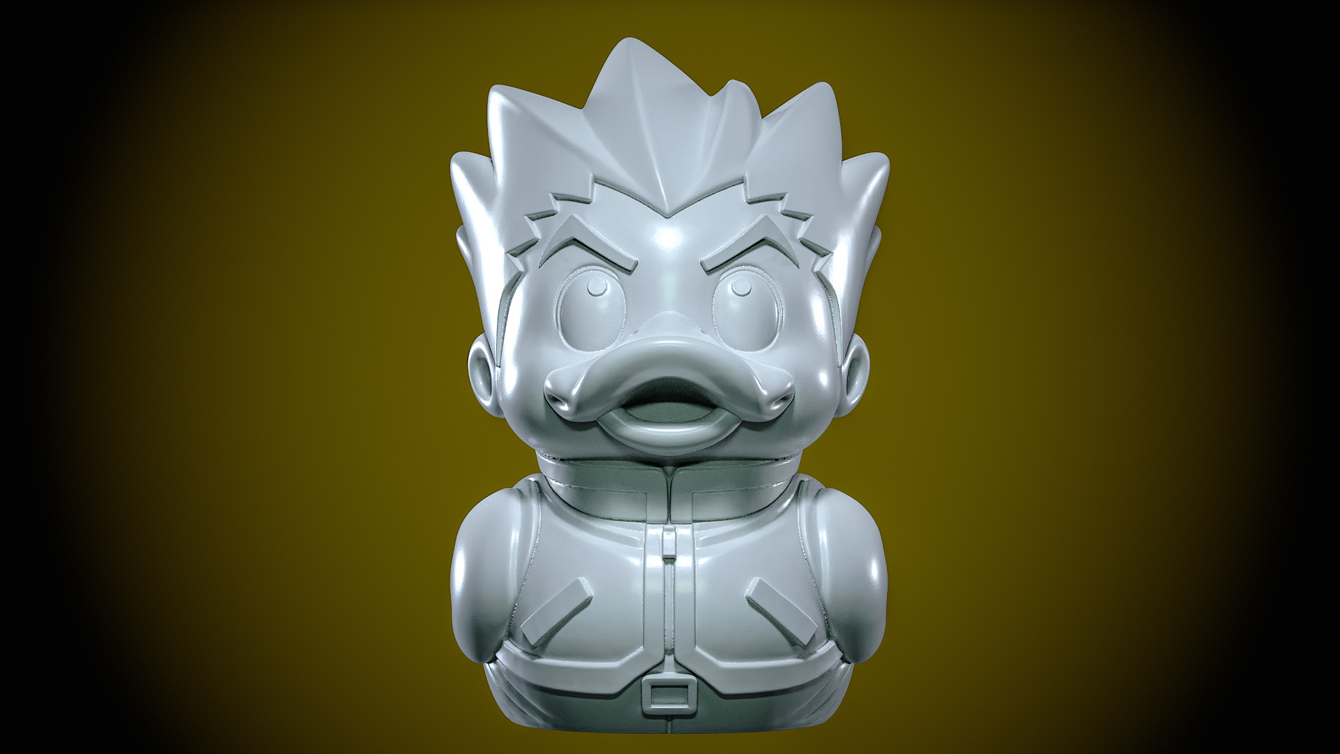 Rubber Duck - Hunter x Hunter - Gon Freecss - 3d print 3D print model_1