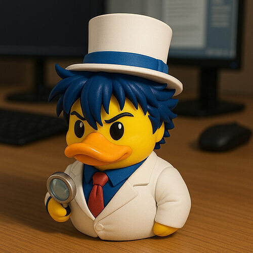 Rubber Duck - Kuroba Kaito model - 3D print 3D print model