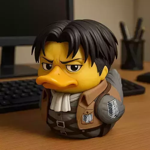 Rubber Duck - Attack on Titan - Levi - 3D print