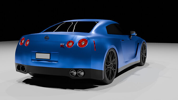 Nissan GTR  Free 3D model