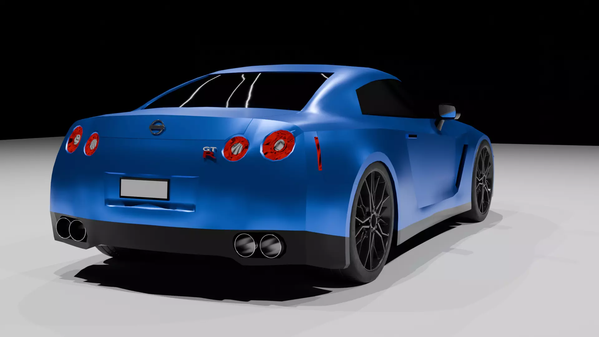 Nissan GTR Free 3D model
