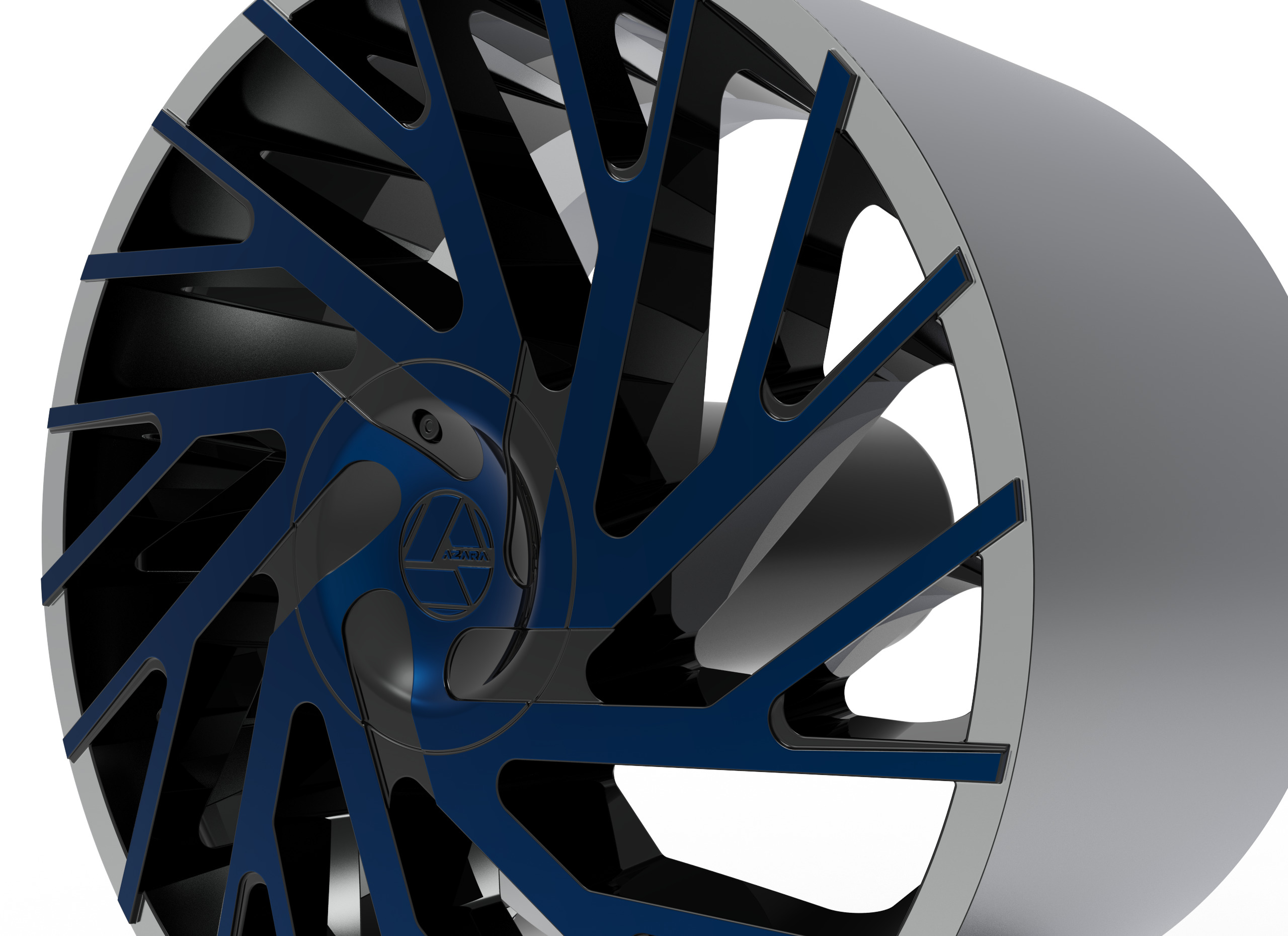 AZARA AZA-505 WHEEL 3D PRINT MODEL 3D print model_2