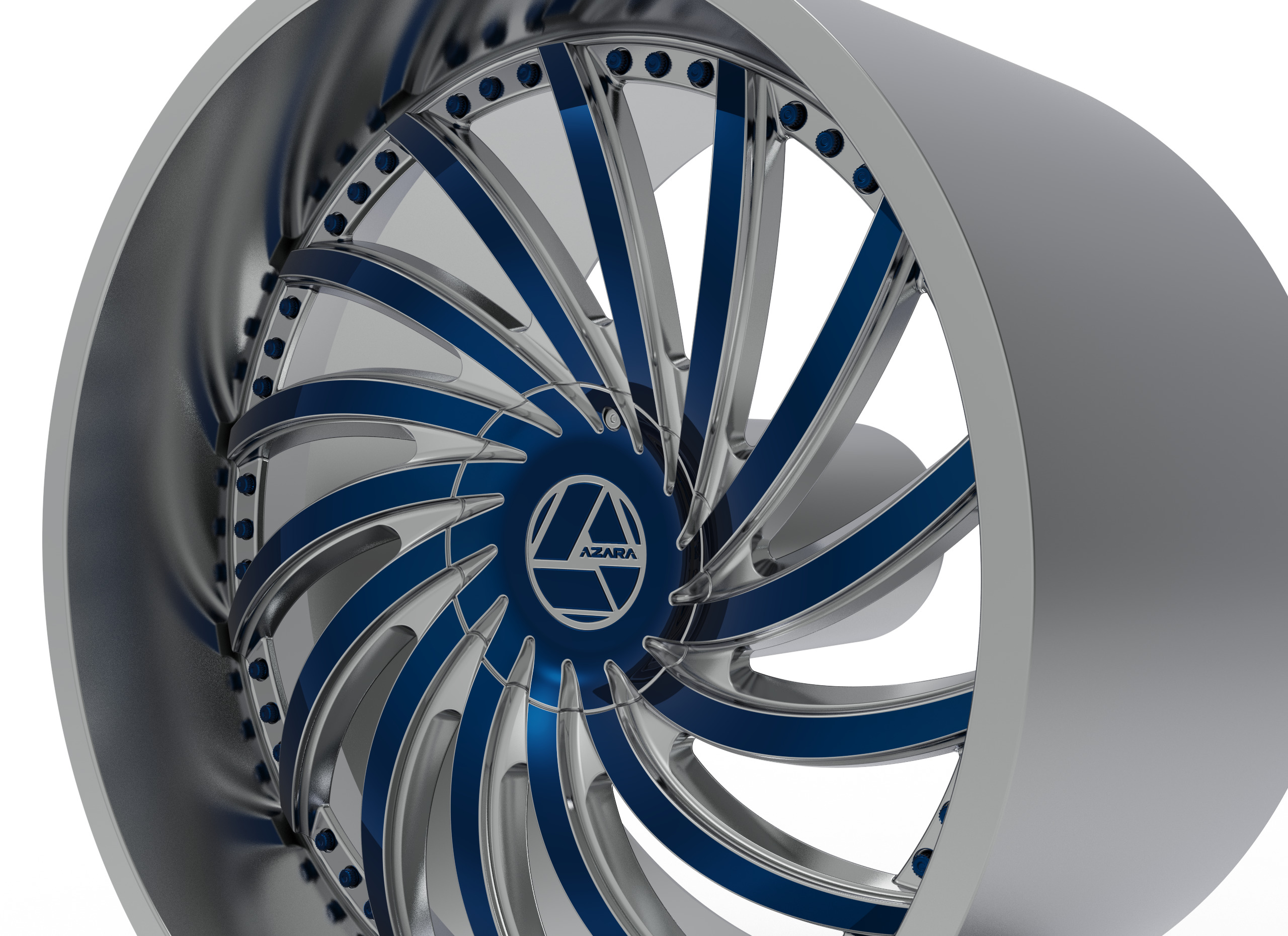 AZARA AZA-508 WHEEL 3D PRINT MODEL 3D print model_2